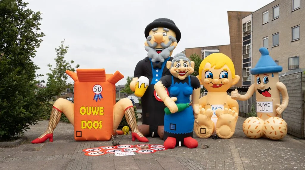 Opblaaspop huren in Zwolle