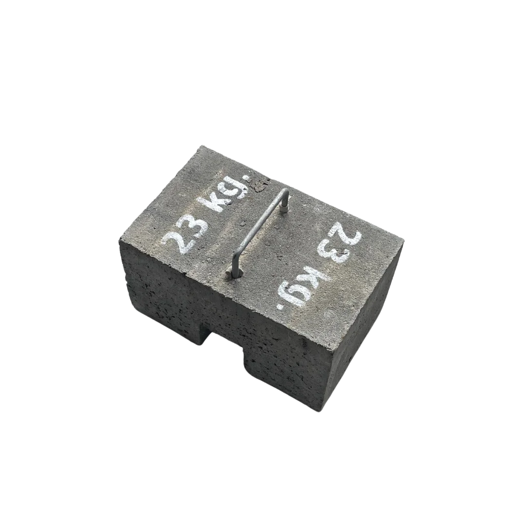Betonblok 23 kilo (8 stuks)