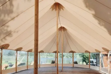 Sailcloth tent 10x22m (inclusief zijwanden) - Afbeelding 5