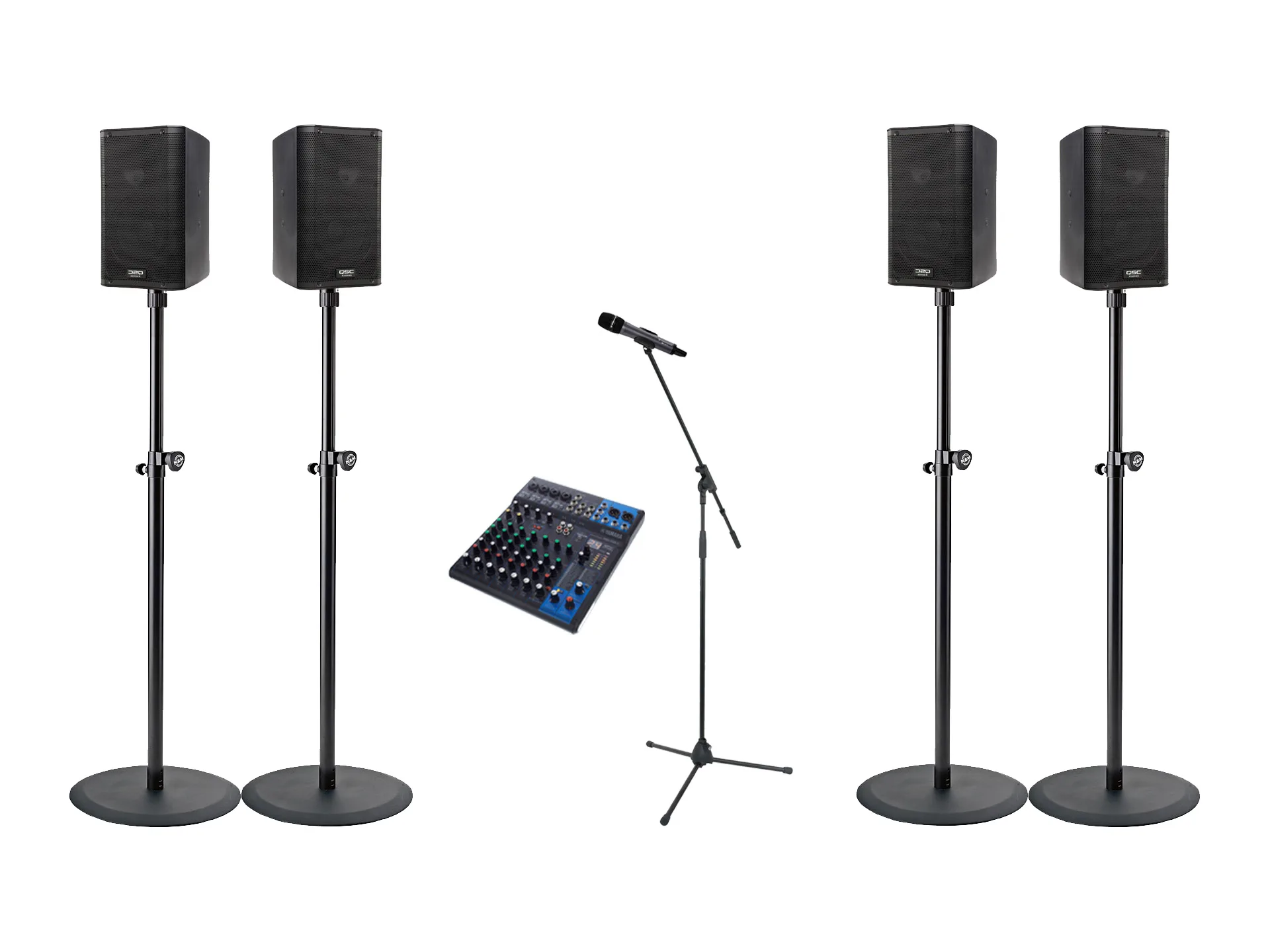 Presentatie set +/- 120 personen