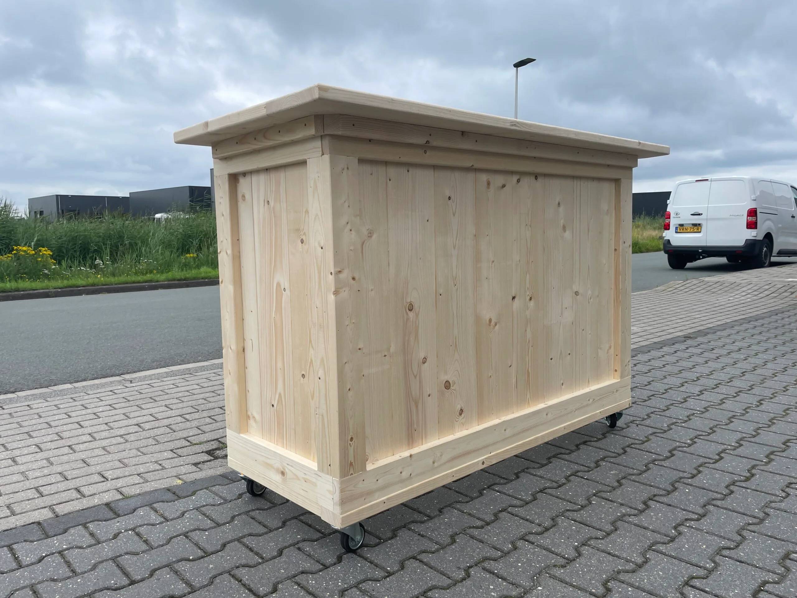 Luxe Houten Bar - Afbeelding 2