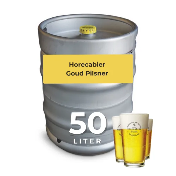 Horecabier Goud 50L